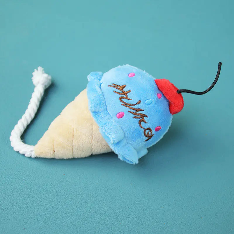 Durable Chew Dog Toys - Cartoon Plush Pet Toys