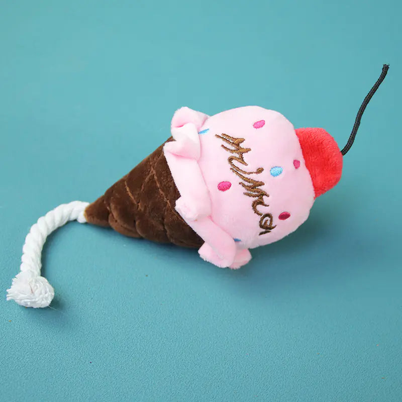 Durable Chew Dog Toys - Cartoon Plush Pet Toys