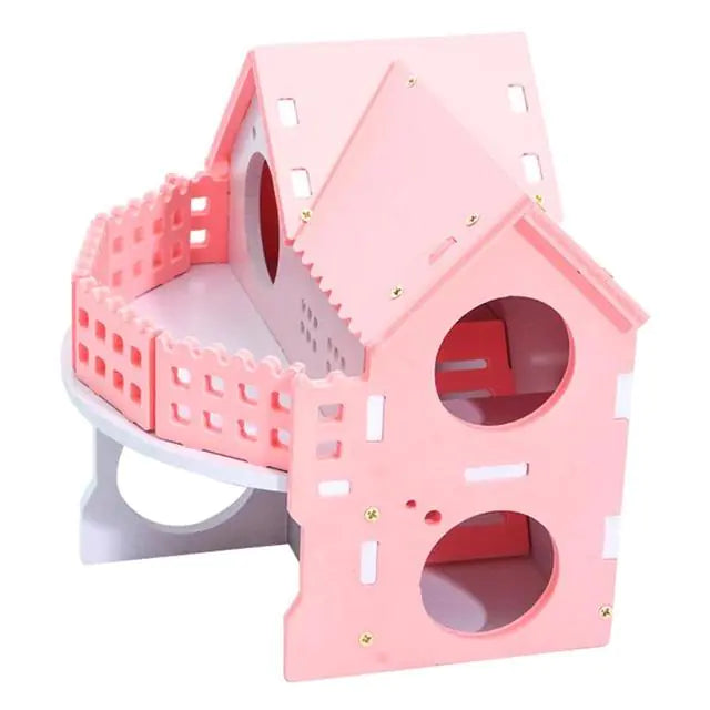 Mini Animal Pet House for Hamsters, Rabbits & Hedgehogs